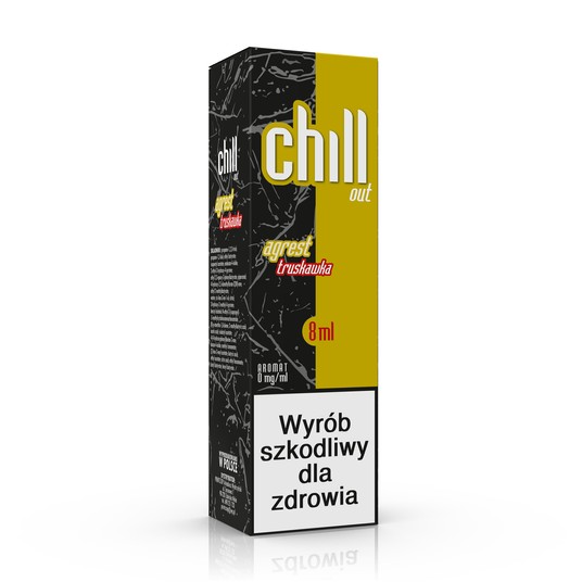 CHILL OUT Agrest Truskawka Longfill 8/10ml -zdjęcie numer 1