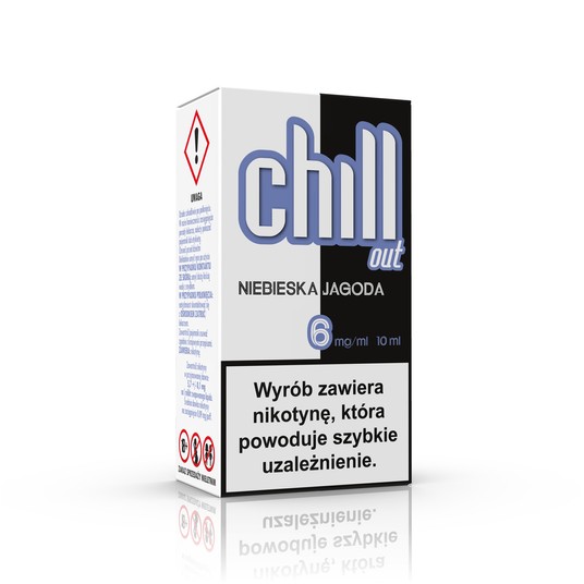 CHILL OUT Niebieska jagoda 6 mg/ml 10ml -zdjęcie numer 1