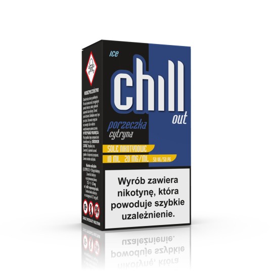 CHILL OUT SALT Porzeczka, cytryna ICE 20mg/ml 10ml -zdjęcie numer 1