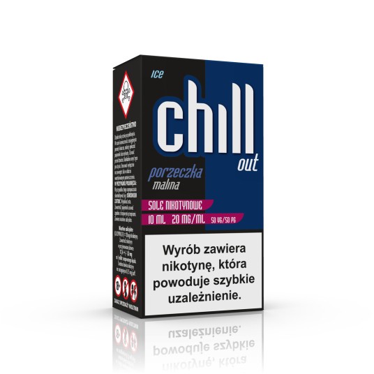 CHILL OUT SALT Porzeczka, malina ICE 20mg/ml 10ml -zdjęcie numer 1