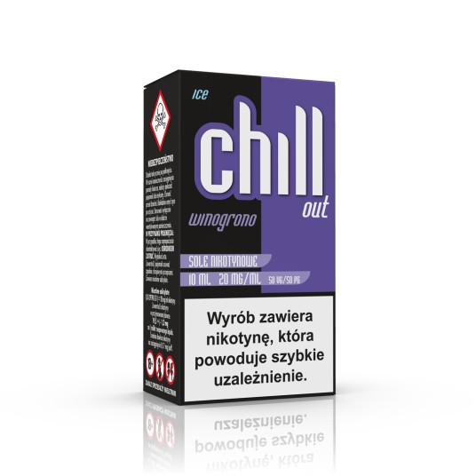 CHILL OUT SALT Winogrono ICE 20mg/ml 10ml -zdjęcie numer 1