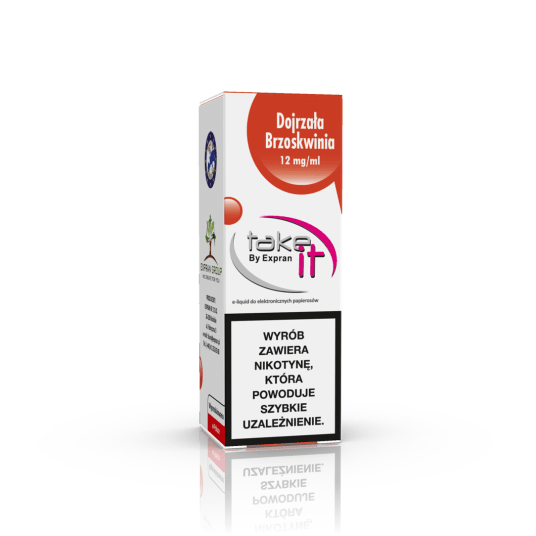 Dojrzała Brzoskwinia Take It 12 mg/ml 10ml -zdjęcie numer 1