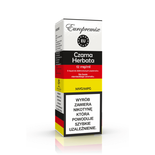 Europremix Czarna Herbata 12 mg/ml 10 ml -zdjęcie numer 1
