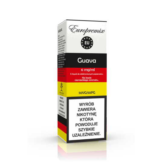 Europremix Guava 6 mg/ml 10 ml -zdjęcie numer 1