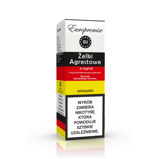 Europremix Żelki Agrestowe 3 mg/ml 10 ml -zdjęcie numer 1