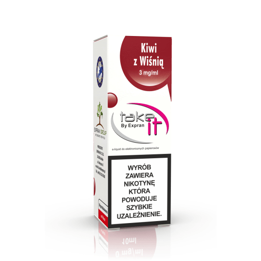 Kiwi z wiśnią Take It 3 mg/ml 10ml -zdjęcie numer 1