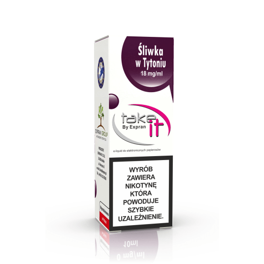 Śliwka w Tytoniu Take It 18 mg/ml 10ml -zdjęcie numer 1