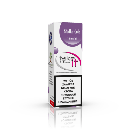 Słodka Cola Take It 18 mg/ml 10ml -zdjęcie numer 1