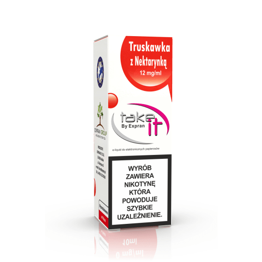 Truskawka z Nektarynką Take It 12 mg/ml 10ml -zdjęcie numer 1