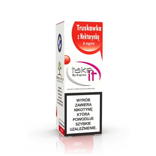 Truskawka z Nektarynką Take It 6 mg/ml 10ml -zdjęcie numer 1