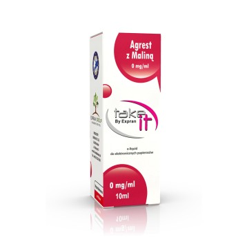 Agrest z Maliną Take It 0 mg/ml 10ml