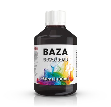 Baza 50VG/50PG 0 mg/ml 50/100ml