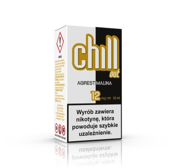 CHILL OUT Agrest, malina 12 mg/ml 10ml