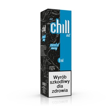 CHILL OUT Mocny methol ice Longfill 8/10ml