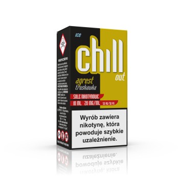 CHILL OUT SALT Agrest, truskawka ICE 20mg/ml 10ml