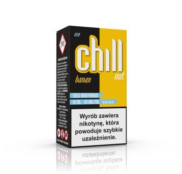 CHILL OUT SALT Banan ICE 20mg/ml 10ml