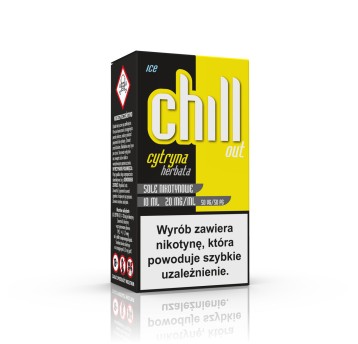 CHILL OUT SALT Cytryna, herbata ICE 20mg/ml 10ml