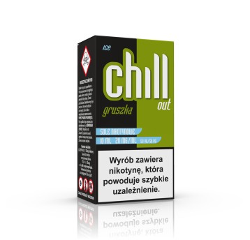 CHILL OUT SALT Gruszka ICE 20mg/ml 10ml
