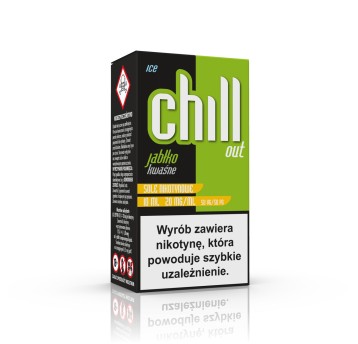 CHILL OUT SALT Jabłko kwaśne ICE 20mg/ml 10ml