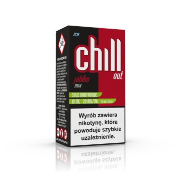 CHILL OUT SALT Jabłko MIX ICE 20mg/ml 10ml