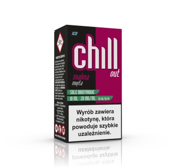 CHILL OUT SALT Malina mięta 20mg/ml 10ml
