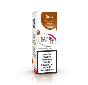 Ciasto Babuni Take It 3 mg/ml 10ml