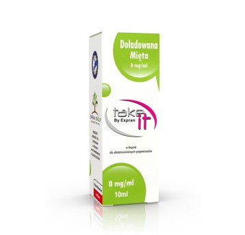 Doładowana Mięta Take it 0 mg/ml 10ml