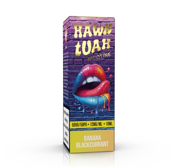 HAWK tUAH Banana Blackcurrant 12mg/ml 10ml