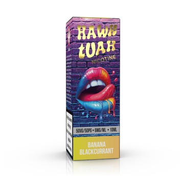HAWK tUAH Banana Blackcurrant 6mg/ml 10ml