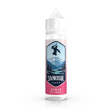 JANOSIK VAPE Banan Kiwi Landrynka aromat 10/60
