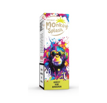 Monkey Splash agrest kiwi winogron Longfill 8/10ml