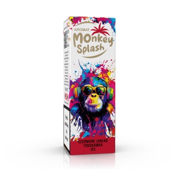 Monkey Splash Czerw jabł trusk ice Longfill 8/10ml