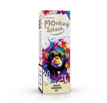 Monkey Splash Jabłko winogron ice Longfill 8/10ml