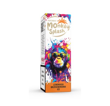 Monkey Splash Lemon brzosk ice Longfill 8/10ml