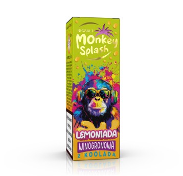 MONKEY SPLASH Lemoniada winogr z kool 20mg/ml 10ml