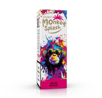 Monkey Splash Malina menthol Longfill 8/10ml