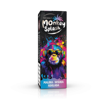 Monkey Splash Malina Wiśnia Koolada 20 mg/ml 10ml