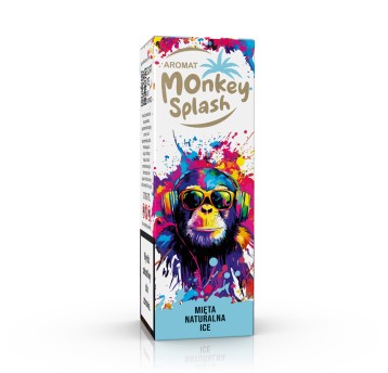 Monkey Splash Mięta naturalna Ice Longfill 8/10ml