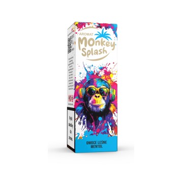 Monkey Splash owoce leśne mentol Longfill 8/10ml