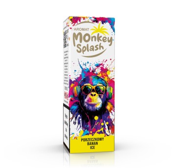 Monkey Splash Porzeczkowy banan Ice Longfill8/10ml