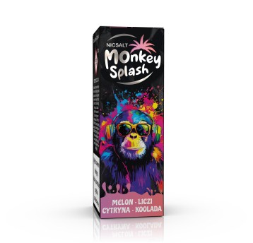 MONKEY SPLASH SALT Mel Liczi Cytr Koo 20mg/ml 10ml
