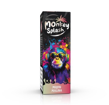 MONKEY SPLASH SALT Mojito Malina 20mg/ml 10ml