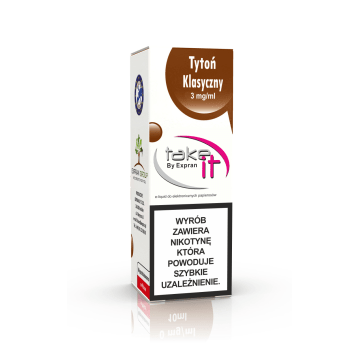 Tytoń Klasyczny Take It 3 mg/ml 10ml